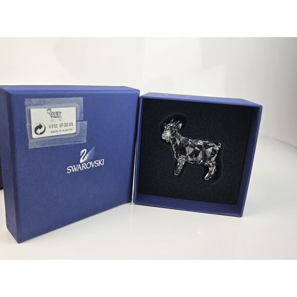 Swarovski Crystal Goat #9100 w/ Original Box - Picture 10 of 12